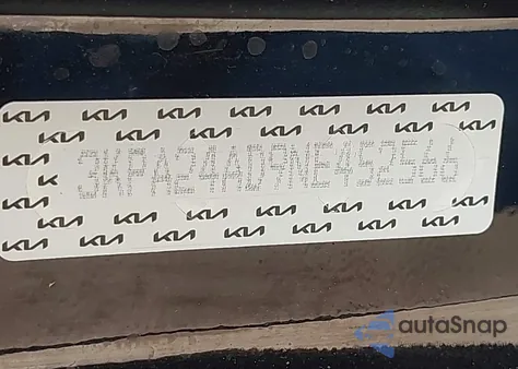 2022 Kia Rio S z USA, uszkodzony, nr VIN 3KPA24AD9NE452566